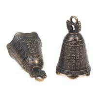 2 vnt senovinis varpas Kinijos mini žalvarinė varinė skulptūra Pray Guanyin Bell