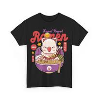 Moogle Kupo Ramen Unisex Marškinėliai. Final Fantasy vaizdo žaidimai. Tomberi. JRPG. S