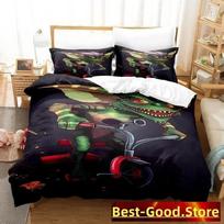 White Gremlins Bedding Set Single Twin Full Queen King Size Bed Set Adult Kid Bedroom Duvet cover Sets 3D Print 70x133cm 2pcs