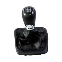 For Skoda Octavia 2 A5 A6 2004-2012 5/6 Speed Car Stick Gear Shift Knob with PU Leather Gaiter Boot Cover Lever Change Knob 6 Speed