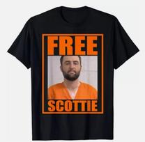 Free Scottie Shirt Scottie Mugshot Free Scottie Unisex T-Shirt Unisex T-Shirt M