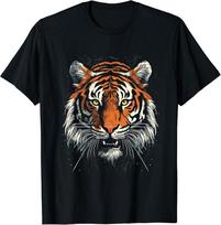 Tigers Face Graphic Tees For Women Men T-Shirt Unisex T-Shirt XXXL