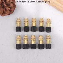 10Pcs Outdoor Misting Cooling System Garden Irrigation Watering Brass Atomizer Adjustable Garden Micro Sprinklers A2