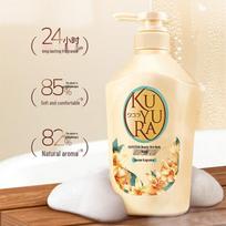 KOSE COSMEPORT Quyuan Tranquil Blue Fragrance Moisturizing Shower Gel Duo