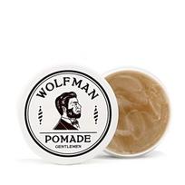Wolfman Pomade Gentleman Water-Based Hair Styling Product, Vanilla Scent, 120g