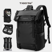 Tigernu Casual Backpack Men Bags Travel Backpack Male Schoolbag Fashion Cabin Bags Expandable Bags TPU School Backpacks 15.6inch 15.6 juoda