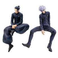 JJK Anime figūrėlė Geto Suguru Sėdimoji poza veiksmo figūrėlė gojo ir geto figūrėlė pvc modelis Kolekcijos dekoravimo žaislas Anime Dovanos 14CM black