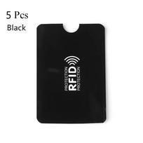 5Pcs Safety Credit Cards Aluminium Bank Card Holder Sleeve Wallet RFID Blocking Protect Case Cover juoda