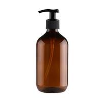 Įpilamas buteliukas Patvarus siurbliukas 500ml Makiažo skysčio dozatorius šampūnui, muilui, losjonui 500ML ruda