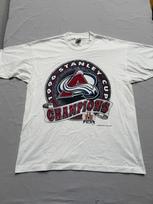 Vintage Colorado Avalanche Tshirt 1996 Stanley Cup Champs XL S