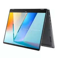 ASUS Vivobook 14 Flip TP3407SA-FLIP-ISCSG235X Copilot+ PC Intel Core Ultra 7 256V Hybrid (2-in-1) 35.6 cm (14 inch) Touchscreen WUXGA 16GB LPDDR5X-SDRAM 512GB SSD Wi-Fi 7 (802.11be) Windows 11 Pro Grey