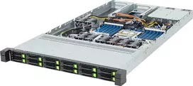 Gigabyte R163-ZG2-AAJ2 AMD EPYC 9004/9005 1U Rack Server 12x2.5 inch NVMe/SATA/SAS 2x2000W Redundant PSU No OS