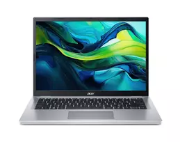 Acer Aspire AG14-32P-328W Intel Core 3 N355 nešiojamas kompiuteris 14 inch WUXGA 8GB DDR5 512GB SSD Wi-Fi 6 Windows 11 Home sidabrinis