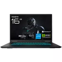 Gigabyte A16 16 inch FHD+ 165Hz Gaming Laptop, Intel Core i5-13420H, AMD Radeon RX 7600S, 16GB DDR5, 512GB SSD, Windows 11 Home