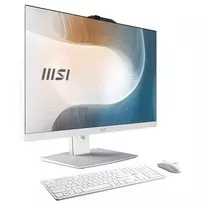 MSI Modern AM242P 1M-2097EU All-in-One PC, 23.8 inch Full HD IPS, Intel Core 7 150U, 16GB DDR5, 512GB SSD, Windows 11 Pro, Wi-Fi 6E, White