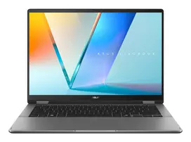 ASUS ExpertBook TP3407SA-FLIP-QL123X 14 inch OLED Touchscreen 2-in-1 nešiojamas kompiuteris (Intel Core Ultra 7 155H, 16GB RAM, 1TB SSD, Windows 11 Pro) Cool Silver