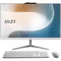 MSI Modern AM242 1M-2222EU Intel Core 3 100U 23.8 inch Full HD All-in-One PC, 8GB DDR5, 512GB SSD, Windows 11 Pro, Wi-Fi 6E, Juoda