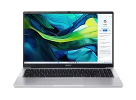 Acer Aspire 15 AL15-32P-C96Y nešiojamas kompiuteris, Intel Celeron N4500, 4GB LPDDR4X, 128GB eMMC, 15.6 inch Full HD, Windows 11 Home S Mode, Pure Silver