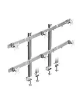 ICY BOX Diamond Stand 666 Monitor Stovas 6 Monitorams