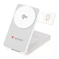 Verbatim Foldable 3-in-1 Magnetic Wireless Power Bank 10000 mAh Black 32296
