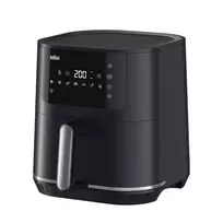 Braun MultiFry 5 HF 5034I Hot Air Fryer, 6 L, Black, Digital Touch Screen