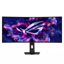 ASUS ROG Strix OLED XG34WCDMS 34 colių lenktas WQHD žaidimų monitorius, 280Hz, 0.03ms, OLED, BlackShield, USB Hub