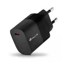NGS BUD20W USB-C 20W sieninis įkroviklis juodas