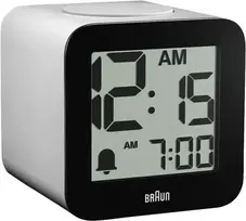 Braun BC 25 WP Baltas Kvarcinis Žadintuvas su Balsu (67710)