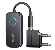 UGREEN CM672 Bluetooth 5.3 siųstuvas-imtuvas su aptX HD, mažu vėlavimu, USB-C, 3,5 mm AUX