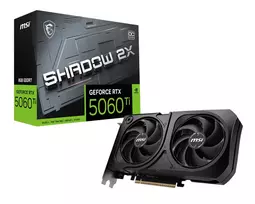 MSI GeForce RTX 5060 Ti Shadow 2X OC PLUS 8GB GDDR7 vaizdo plokštė