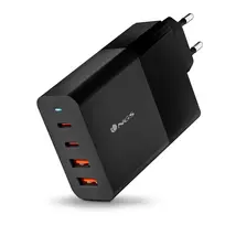 NGS BUD 100W GaN USB-C Įkroviklis 2x USB-C + 2x USB-A Juodas