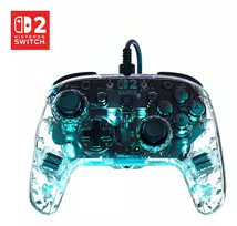 Turtle Beach Afterglow Clear Wired RGB Gaming Controller, Xbox Series X|S, Xbox One, Windows 10/11