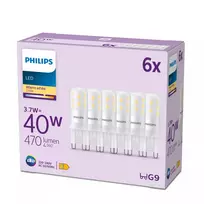 Signify Philips LED Capsule Lamp G9 3.7W 40W Equivalent Warm White Frosted