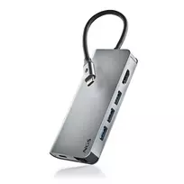 NGS Wonder Dock 8 Portable USB-C 3.0 Docking Station (sidabrinė)