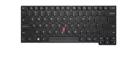 Lenovo klaviatūra danišku išdėstymu, laidinė USB, juoda