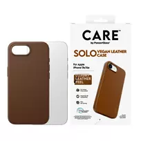 CARE by PanzerGlass Solo Case Brown for iPhone 16e / 17e (CR46076)