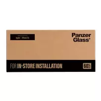 PanzerGlass 2-Way Privacy Screen Protector, skirta iPhone 17e/16e/14/13/13 Pro Ultra-Wide Fit