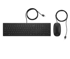 HP Pavilion 400 klaviatūros ir pelės rinkinys - USB - juoda