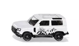 SIKU Land Rover Defender 90 (White/Black) 1:16 Scale Die-Cast Model
