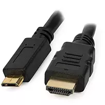 Techly HDMI laidas - HDMI kištukas į Mini HDMI kištuką 0,5 m juodas
