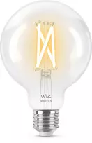 Signify WiZ Filament 60W E27 Globeform G95 Clear Smart LED Lemputė