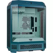 Thermaltake The Tower 600 Transformative Teal Full Tower Case, 3x Tempered Glass, E-ATX, USB-C