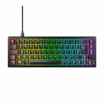 Cherry K5V2 65% Compact Mechanical Keyboard - Nordic QWERTY - CHERRY MX2A Red Switches - RGB Backlit - USB-C - Black