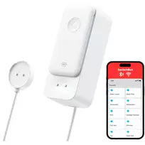 SwitchBot Wi-Fi vandens nuotėkio detektorius su jutiklio laidu