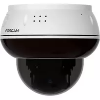 Foscam D8ET-W 8MP 4K UHD PoE PTZ IP kupolinė kamera su AI aptikimu, balta
