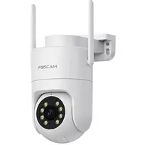 Foscam PD8 Wireless Surveillance Camera White 8MP (3840x2160), WiFi 6 Dual Band, Millimeter Wave Radar, 360° Auto-Tracking, Pan & Tilt