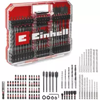 EINHELL XL-CASE Impact Bit and Drill Bit Set, 95-Piece, Drill Bit & Bit Set