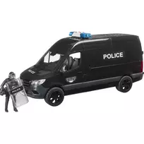 BRUDER bworld MB Sprinter Specialiųjų pajėgų policijos furgonas 1:16 su šviesa ir garsu