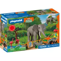 PLAYMOBIL 72068 Dramblys su gyvūnų prižiūrėtoju
