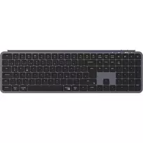 KEYCHRON B6 Pro Low-Profile Wireless Mechanical Keyboard (Grey/Black, German Layout, Scissor Switch)